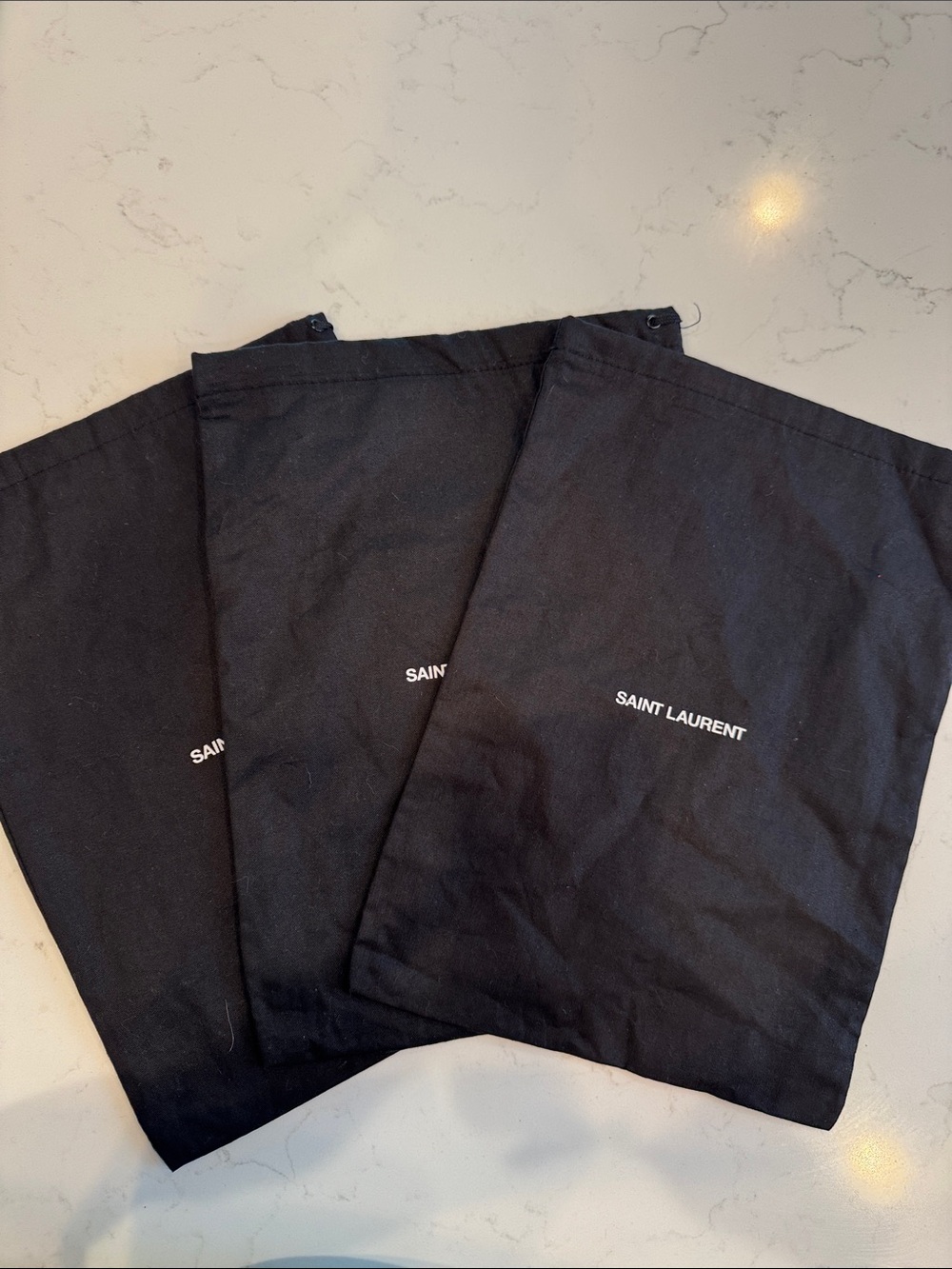 YSL dust bags 3 pieces